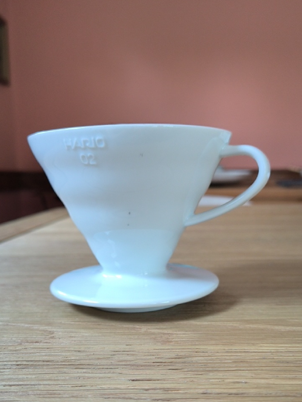 Hario 02 Ceramic Pour-Over Dripper - White